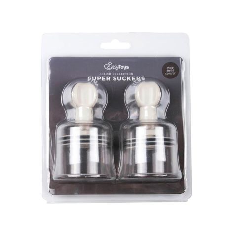 Pompka-Nipple & Clit Suckers Large 2 pcs