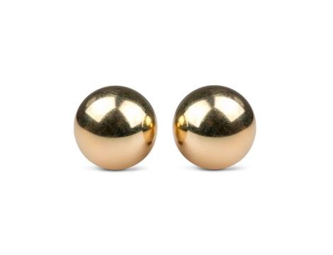 Gold ben wa balls - 25mm