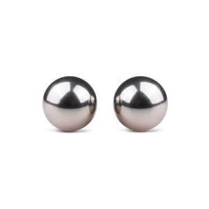 Kulki-Silver ben wa balls - 19mm - image 2