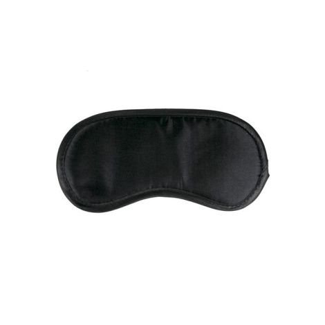 Maska-Black Satin Eye Mask - 2