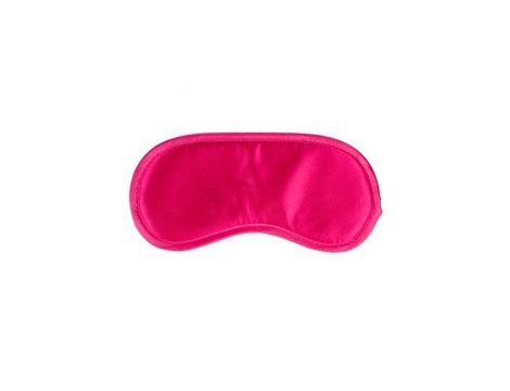 Maska-Pink Satin Eye Mask - 2