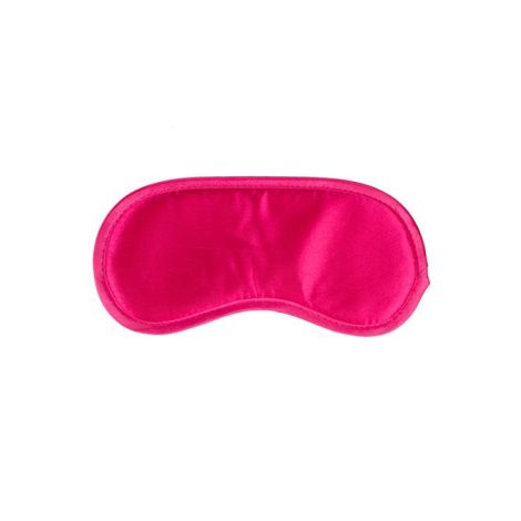 Maska-Pink Satin Eye Mask - 2