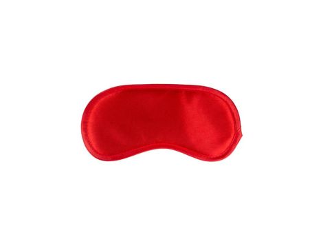 Maska-Red Satin Eye Mask - 2