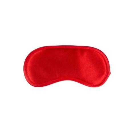 Maska-Red Satin Eye Mask - 2