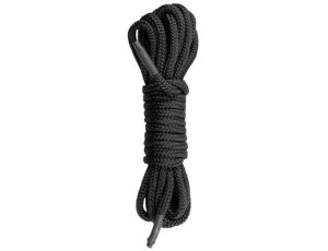 Wiązania-Black Bondage Rope - 5m - image 2