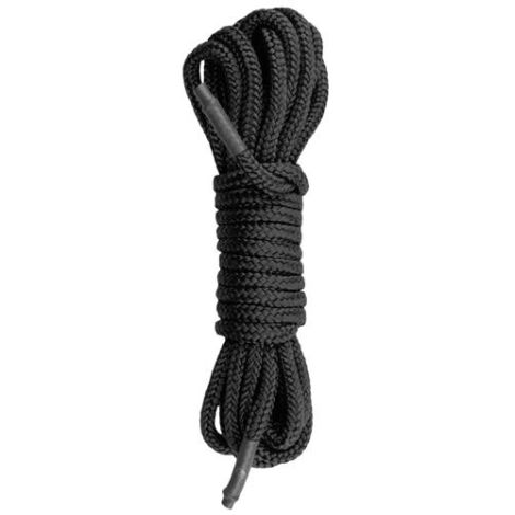 Wiązania-Black Bondage Rope - 5m - 2