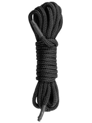 Wiązania-Black Bondage Rope - 5m - image 2