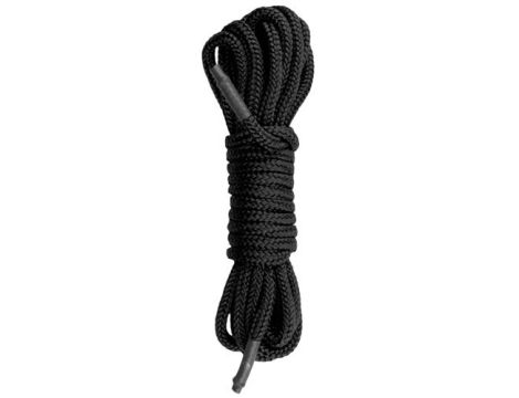 Wiązania-Black Bondage Rope - 10m - 2