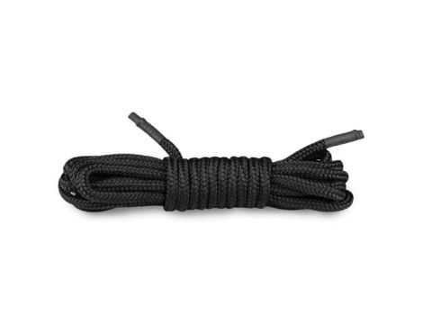 Wiązania-Black Bondage Rope - 10m - 4