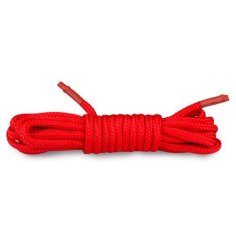 Wiązania-Red Bondage Rope - 10m - 4