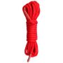 Wiązania-Red Bondage Rope - 10m - 3