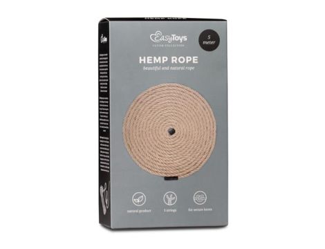 Wiązania-Hemp Bondage Rope 5M