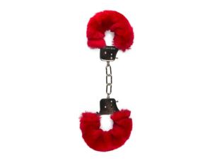 Kajdanki-Furry Handcuffs - Red - image 2