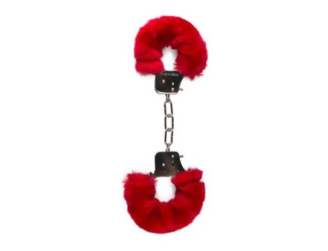 Kajdanki-Furry Handcuffs - Red - 2