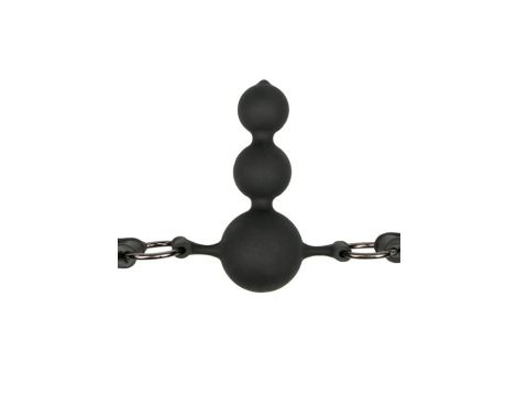 Knebel-Ball Gag With Silicone Beads - 5