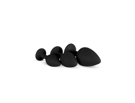 Plug-Diamond Plug Set-Black - 2