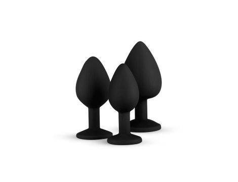 Plug-Diamond Plug Set-Black - 4