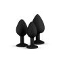 Plug-Diamond Plug Set-Black - 5