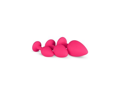 Plug-Diamond Plug Set-Pink - 2