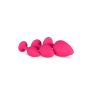 Plug-Diamond Plug Set-Pink - 3