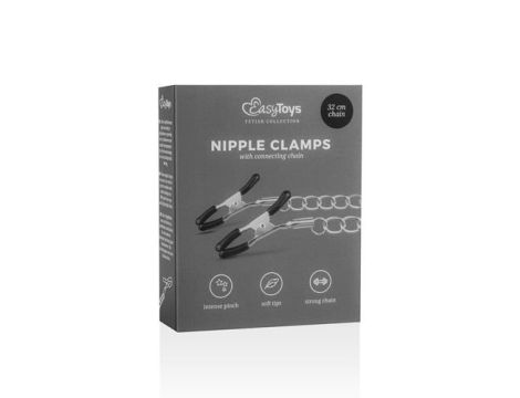 Stymulator-Classic Nipple Clamps With Chain