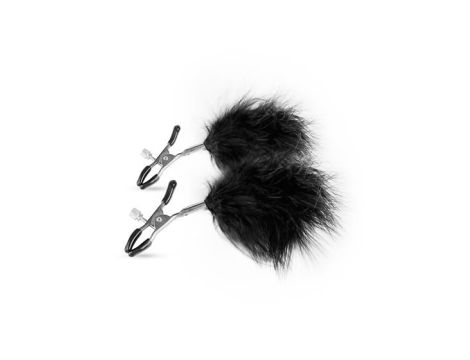 Stymulator-Adjustable Nipple Clamps With Feathers - 2