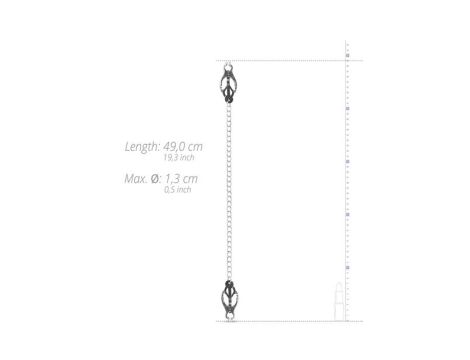 Stymulator-Japanese Clover Clamps With Chain - 5