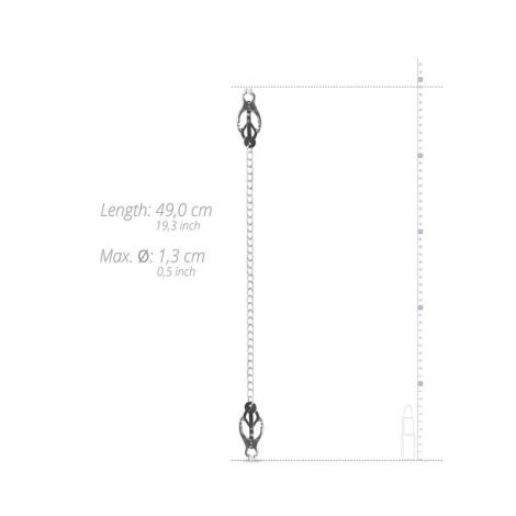 Stymulator-Japanese Clover Clamps With Chain - 5