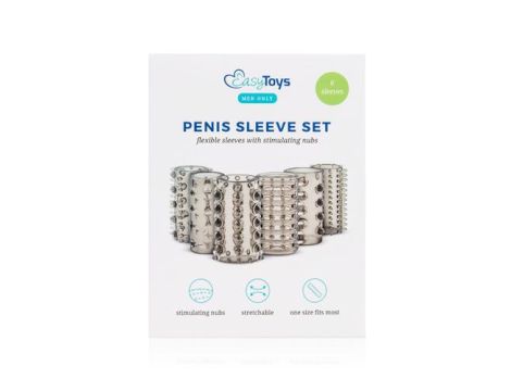 Stymulator-Penis Sleeve Set - 6