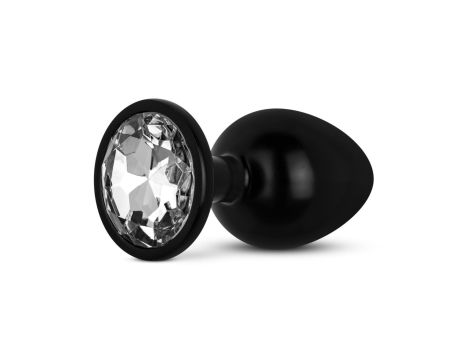 Anal Collection - Butt Plug S - Black/Silver