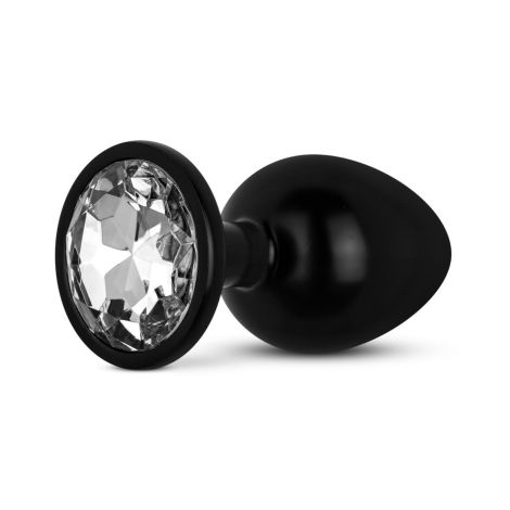 Anal Collection - Butt Plug S - Black/Silver