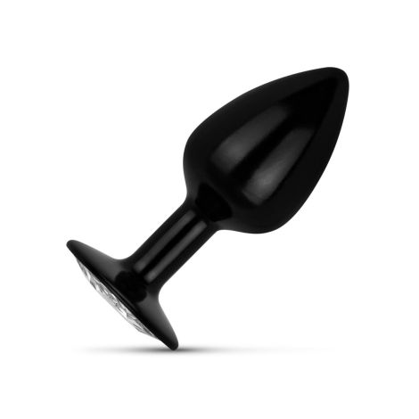 Anal Collection - Butt Plug S - Black/Silver - 2