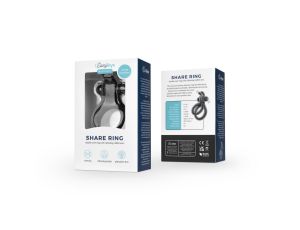 Share Ring - Double Vibrating Cock Ring with Rabbit Ears - image 2