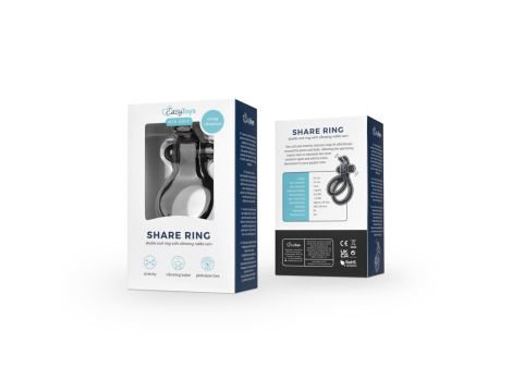 Share Ring - Double Vibrating Cock Ring with Rabbit Ears - 2