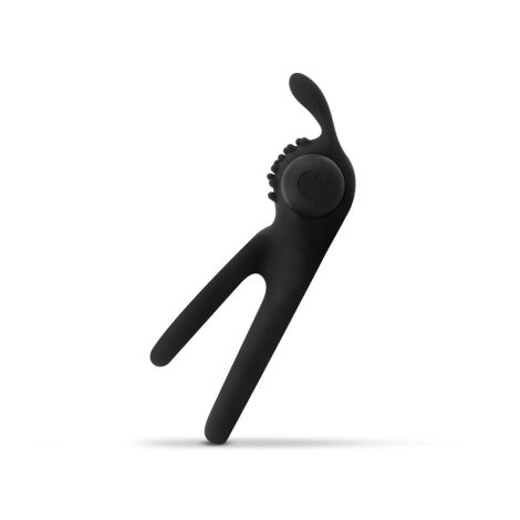 Share Ring - Double Vibrating Cock Ring with Rabbit Ears - 3