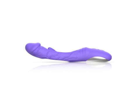 Good Vibes Only - Flax Vibrating Dildo with G-Spot Stimulator - 3