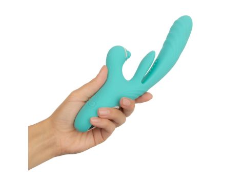 Good Vibes Only - Lisa Thrusting Rabbit Vibrator with G-Spot Stimulator - 5