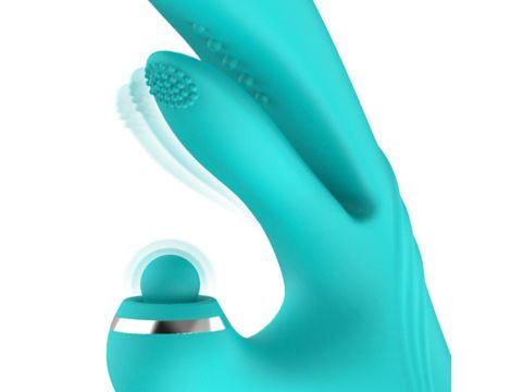 Good Vibes Only - Lisa Thrusting Rabbit Vibrator with G-Spot Stimulator - 6