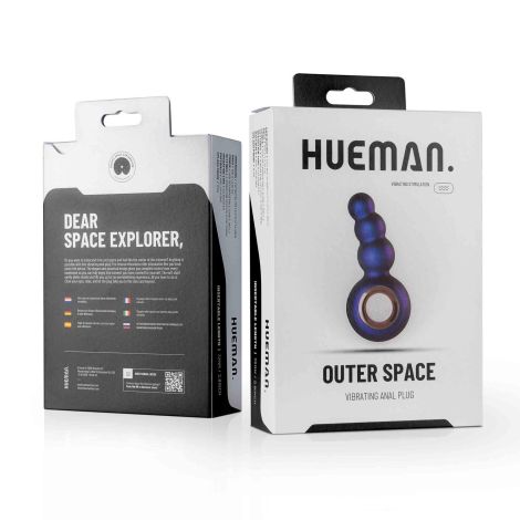 Hueman - Outer Space Vibrating Anal Plug - 6