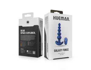 Hueman - Galaxy Force Vibrating Butt Plug with Remote - image 2