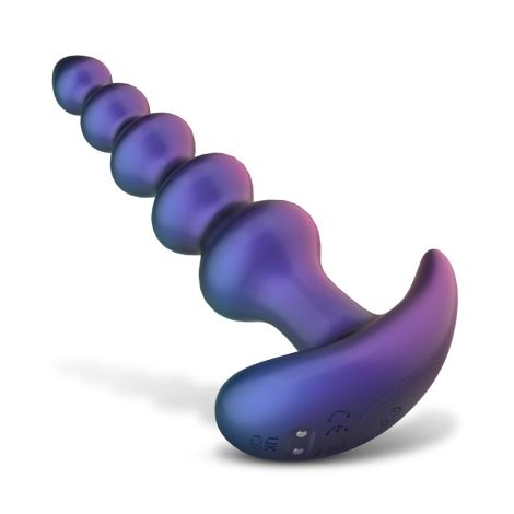 Hueman - Galaxy Force Vibrating Butt Plug with Remote - 6