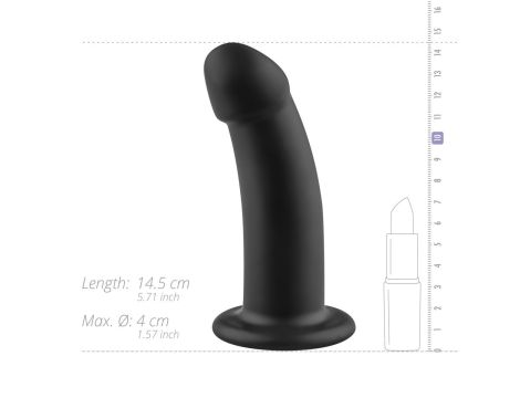 No-Parts - Charlie Dildo 14.5 cm - Black - 11