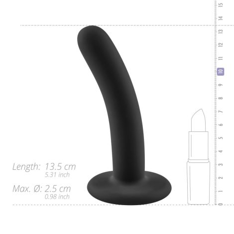 No-Parts - Logan Dildo 13.5 cm - Black - 10