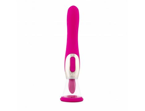 Pleasure Pump With G-Spot Vibrator - Pink - 4