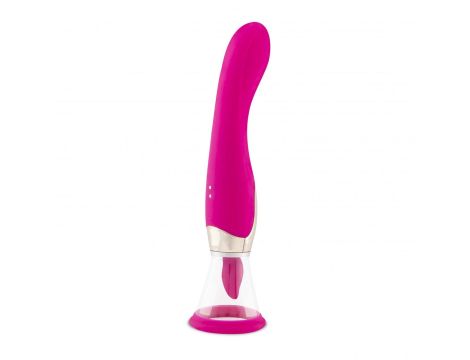 Pleasure Pump With G-Spot Vibrator - Pink - 6