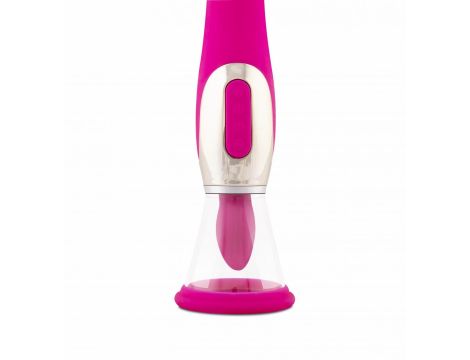 Pleasure Pump With G-Spot Vibrator - Pink - 9