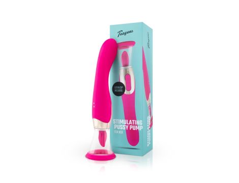 Pleasure Pump With G-Spot Vibrator - Pink - 13