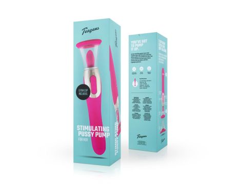 Pleasure Pump With G-Spot Vibrator - Pink - 14