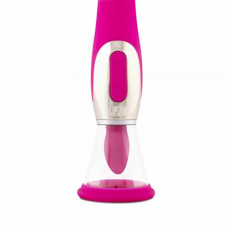 Pleasure Pump With G-Spot Vibrator - Pink - 9