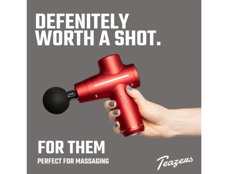 Teazers - Massage Gun - Red - 15